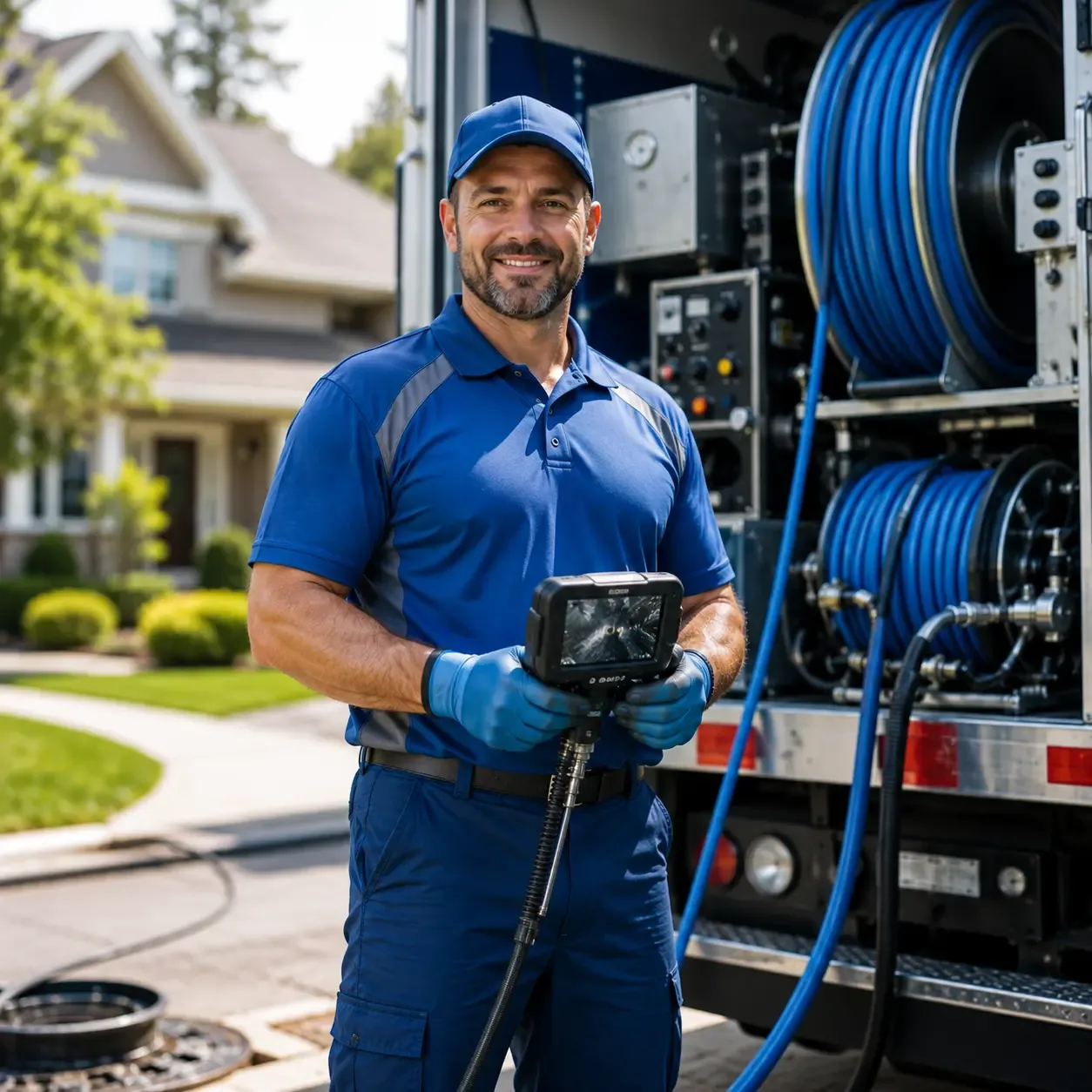 Local outdoor drain cleaning specialists in Avon, CT